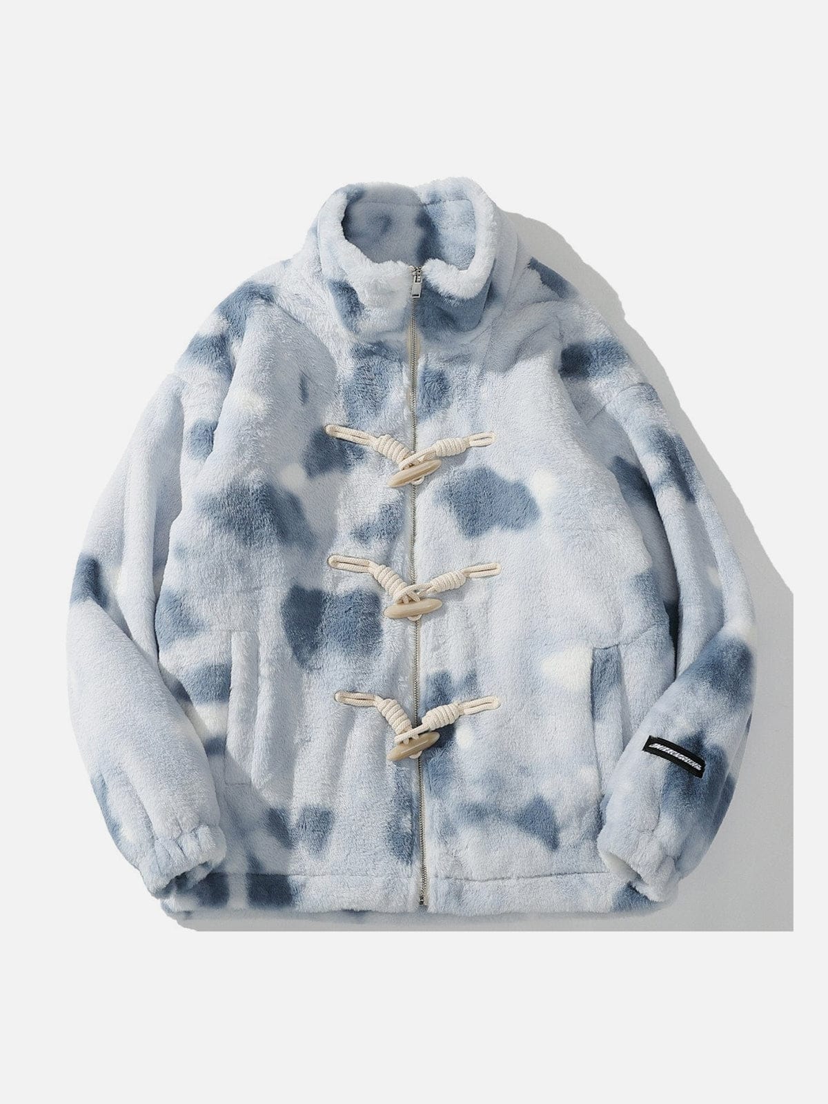 Tie Dye Sherpa Winter Coat - Kawaii Side