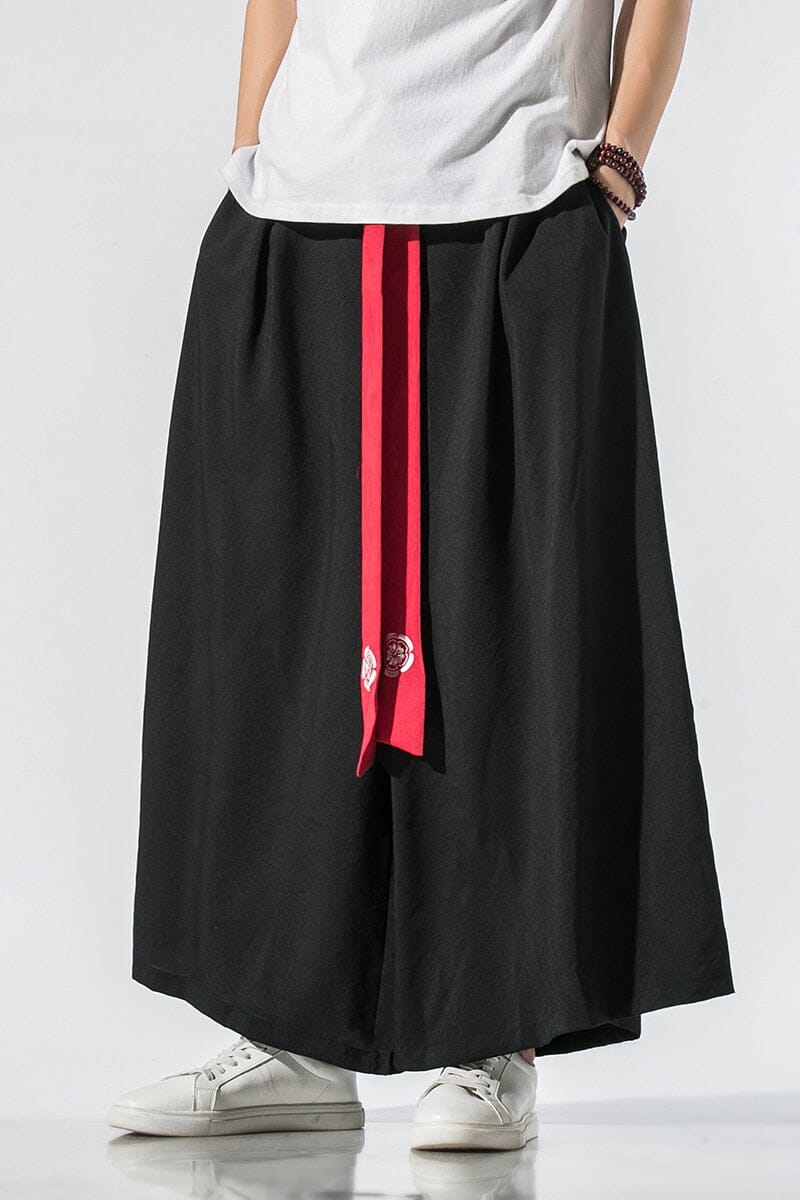 Traditional and Casual Wide Kimono Pants - Kawaii Side