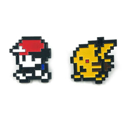 Trainer Shoulder Bag + Pin Pixel Art - Kawaii Side