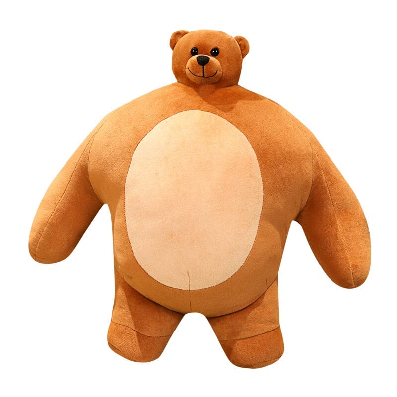 Big-Headed Bear Funny Plush - Kawaii Side