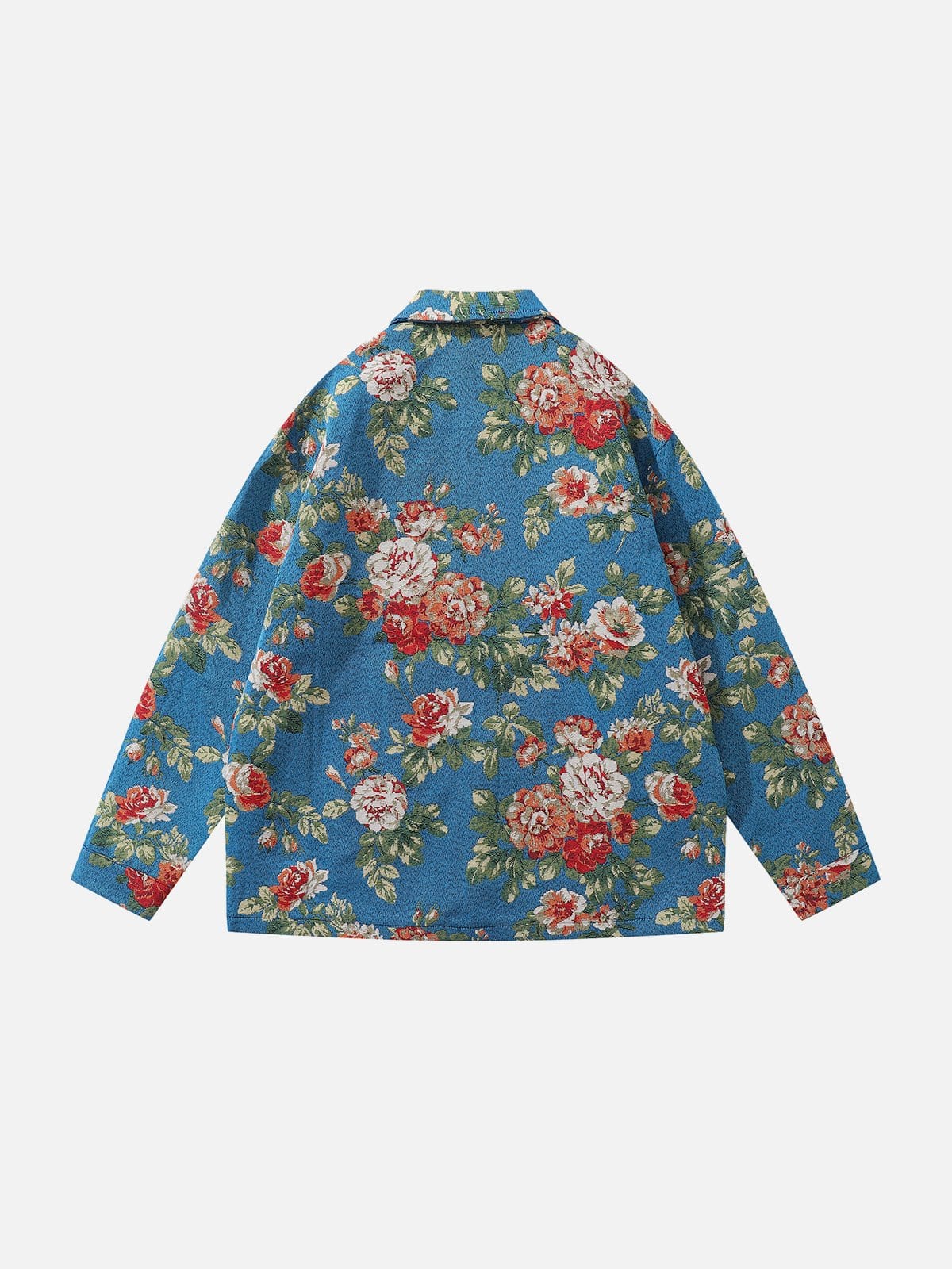 Vintage Full Flowers Shacket - Kawaii Side