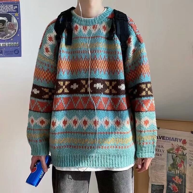 Vintage Kawaii Pullover Sweater - Kawaii Side