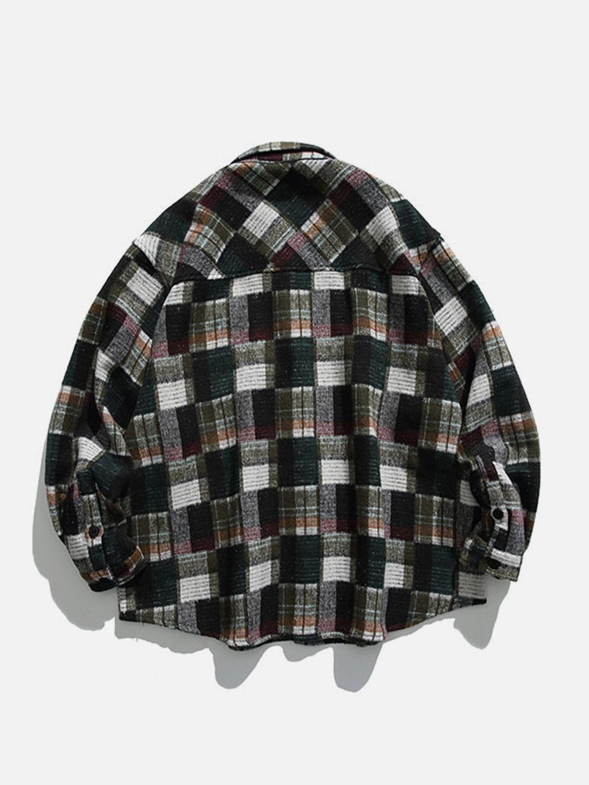 Vintage Plaid Shacket - Kawaii Side