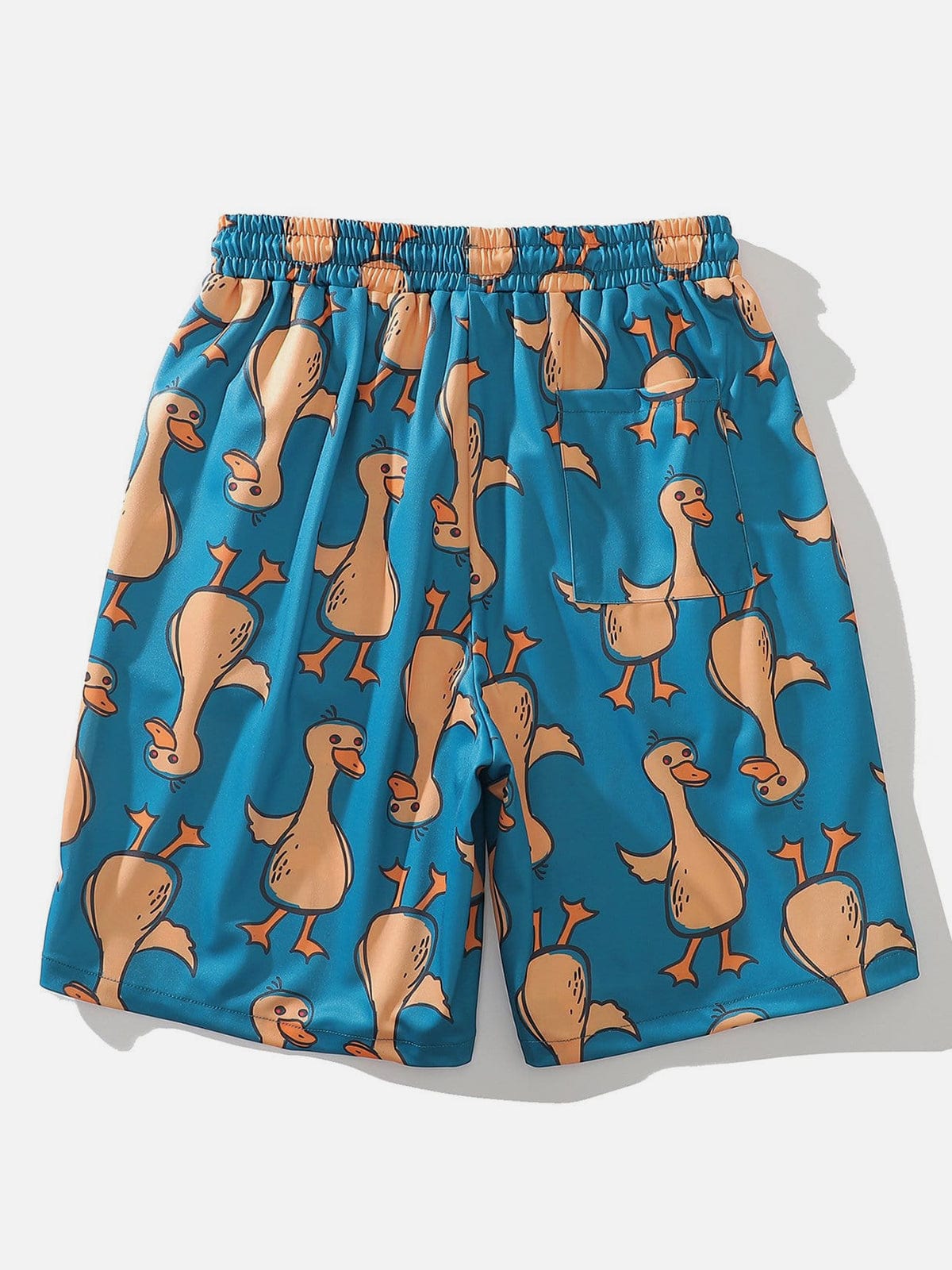 Walking Red Eye Duck Shorts - Kawaii Side