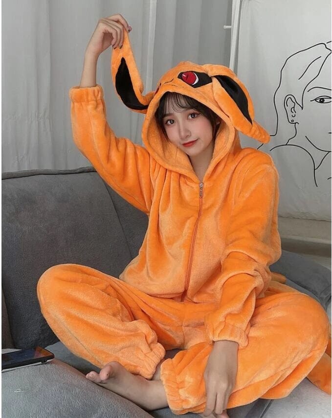 Warm Kyuubi Naruto Kurama Pajamas - Kawaii Side