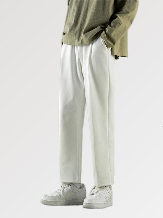 Wool Pants Mens Casual 'Waido' - Kawaii Side