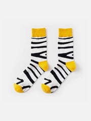 Zebra and Crocodile Socks - Kawaii Side